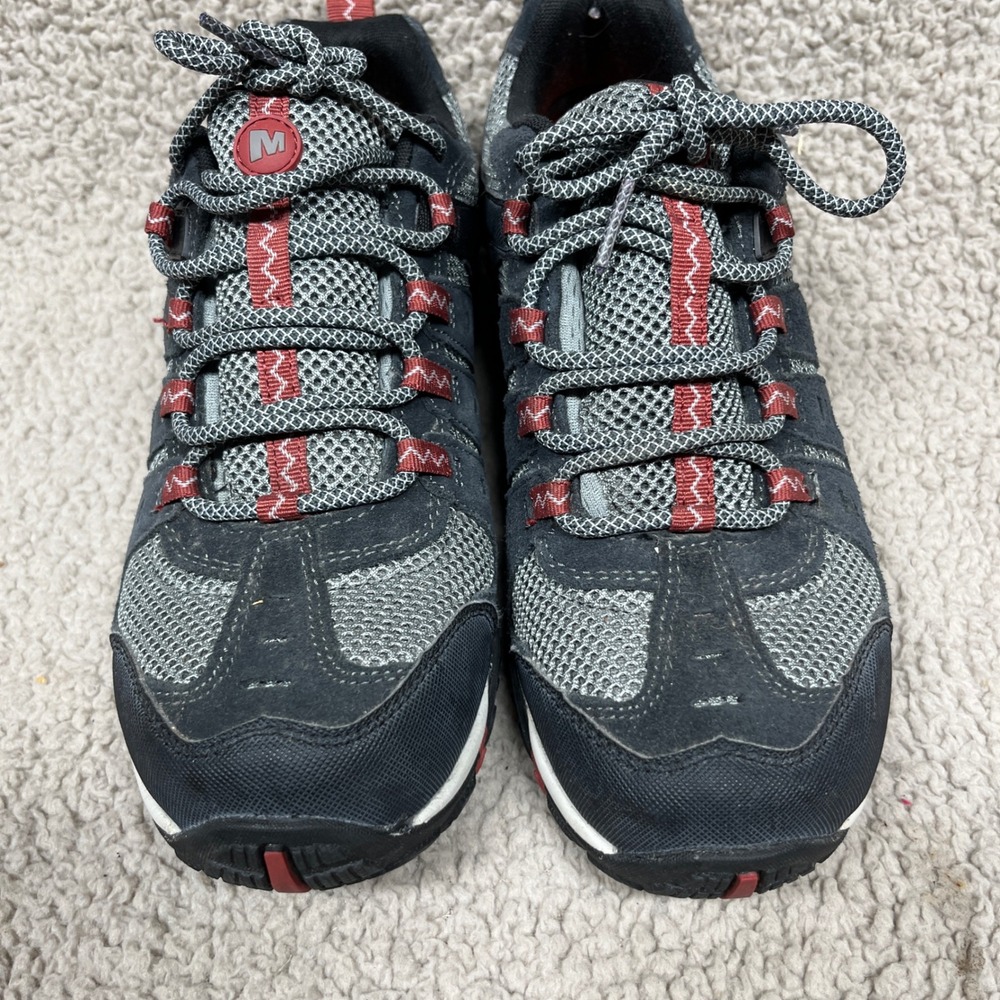 Merrell Moab Ventilator Hiking Shoes Mens Size 8 Granite Red Ochre Low Top - Picture 5 of 9